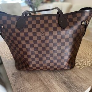 Louis Vuitton Brown Checkered Women's Bag